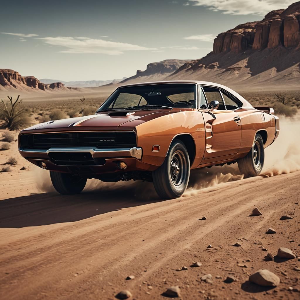 1969 Dodge Charger Daytona Concept Art