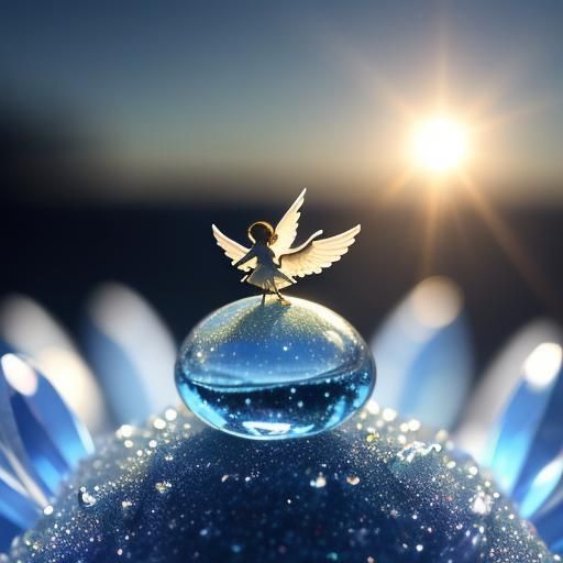 Angels Dancing on a Dew Drop: Macro Photography