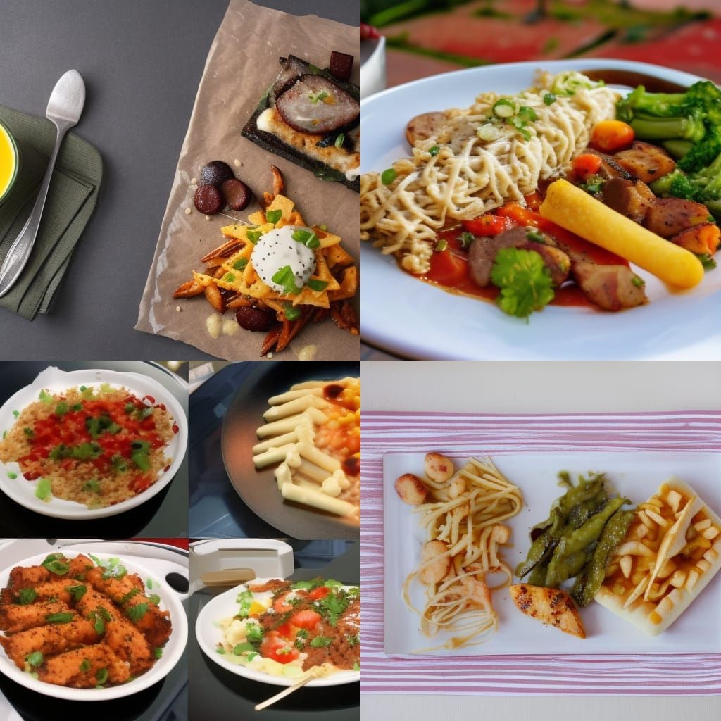 AI Generated Image of Food