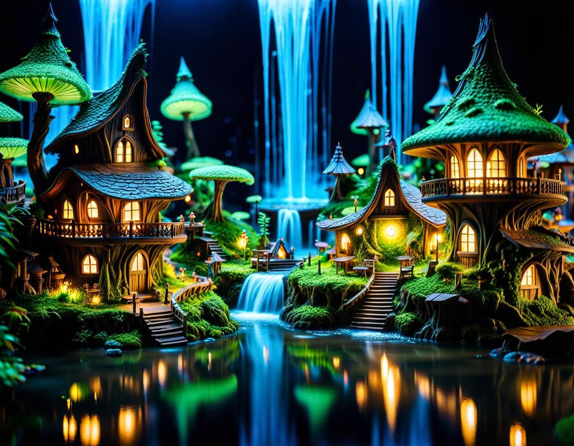 Froggy Bottom Fairy Village