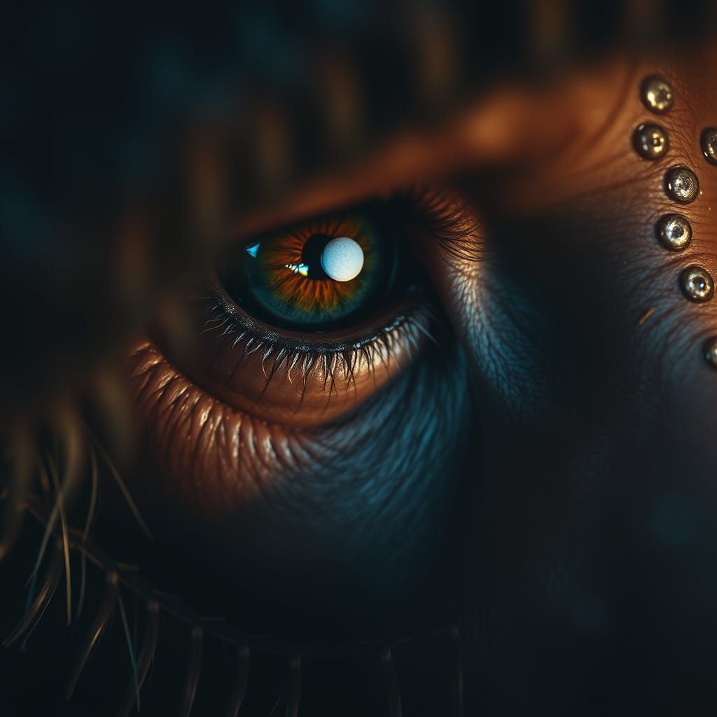 Hyperrealistic Photograph with Dramatic Lighting