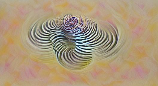 Hypnotic Spiral Abstract Design