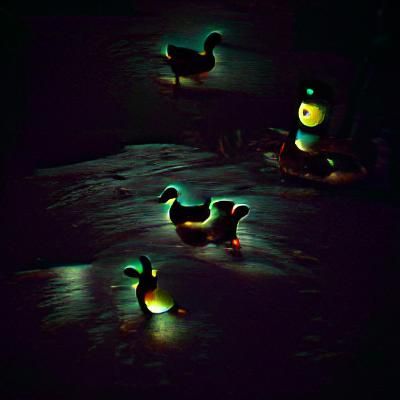 Ducks in the Dark