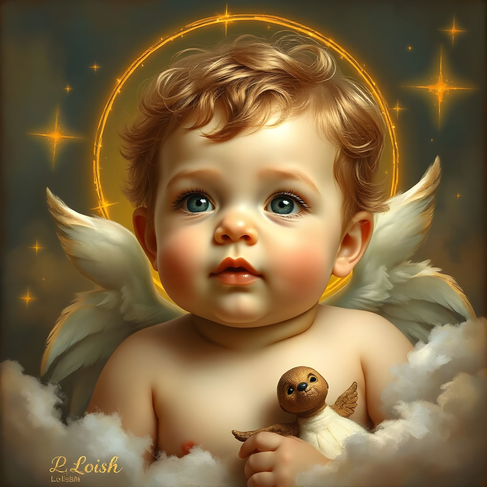 Serenely Beautiful Angelic Being