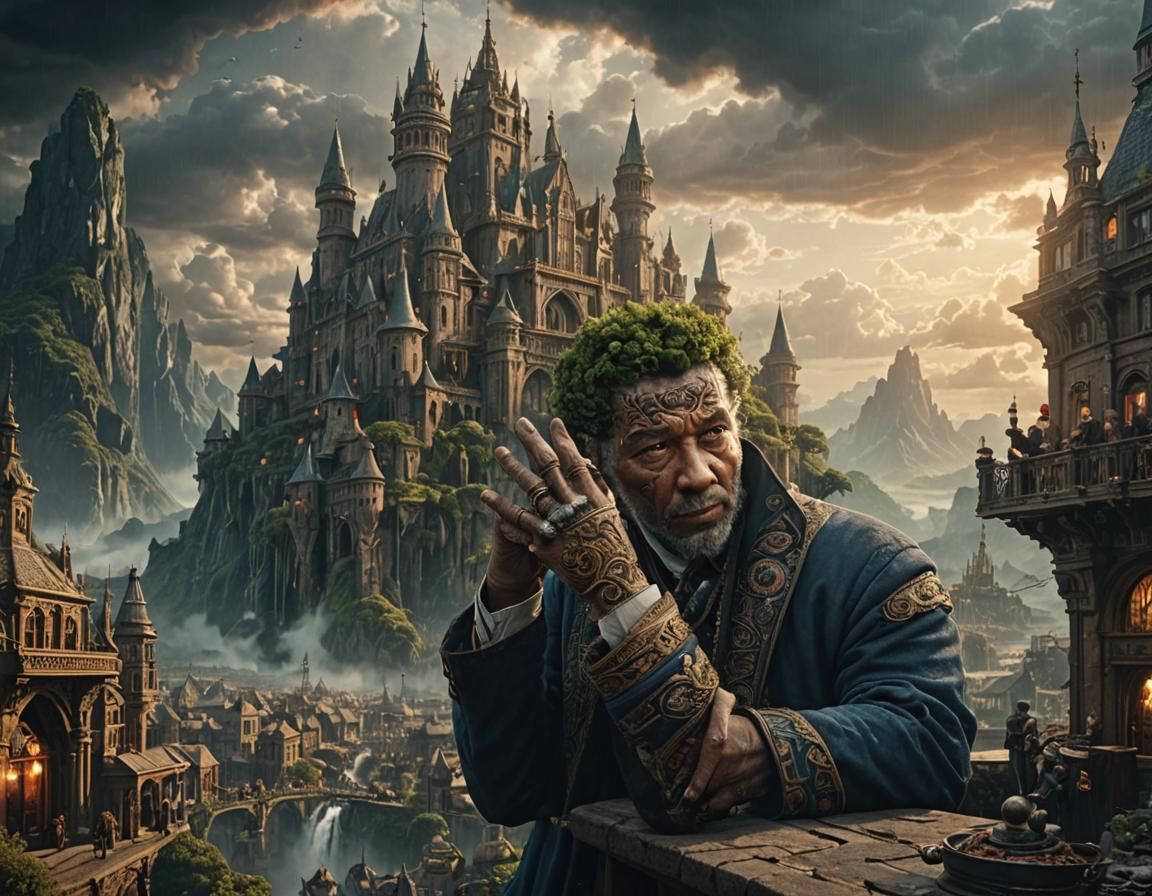 Epic Cinematic Digital Matte Painting