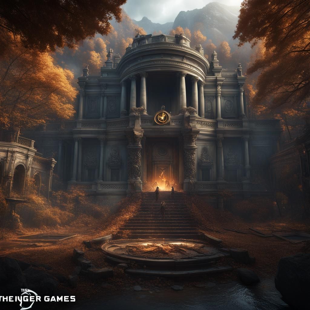 Fantastical Hunger Games Concept Art in Deep Color