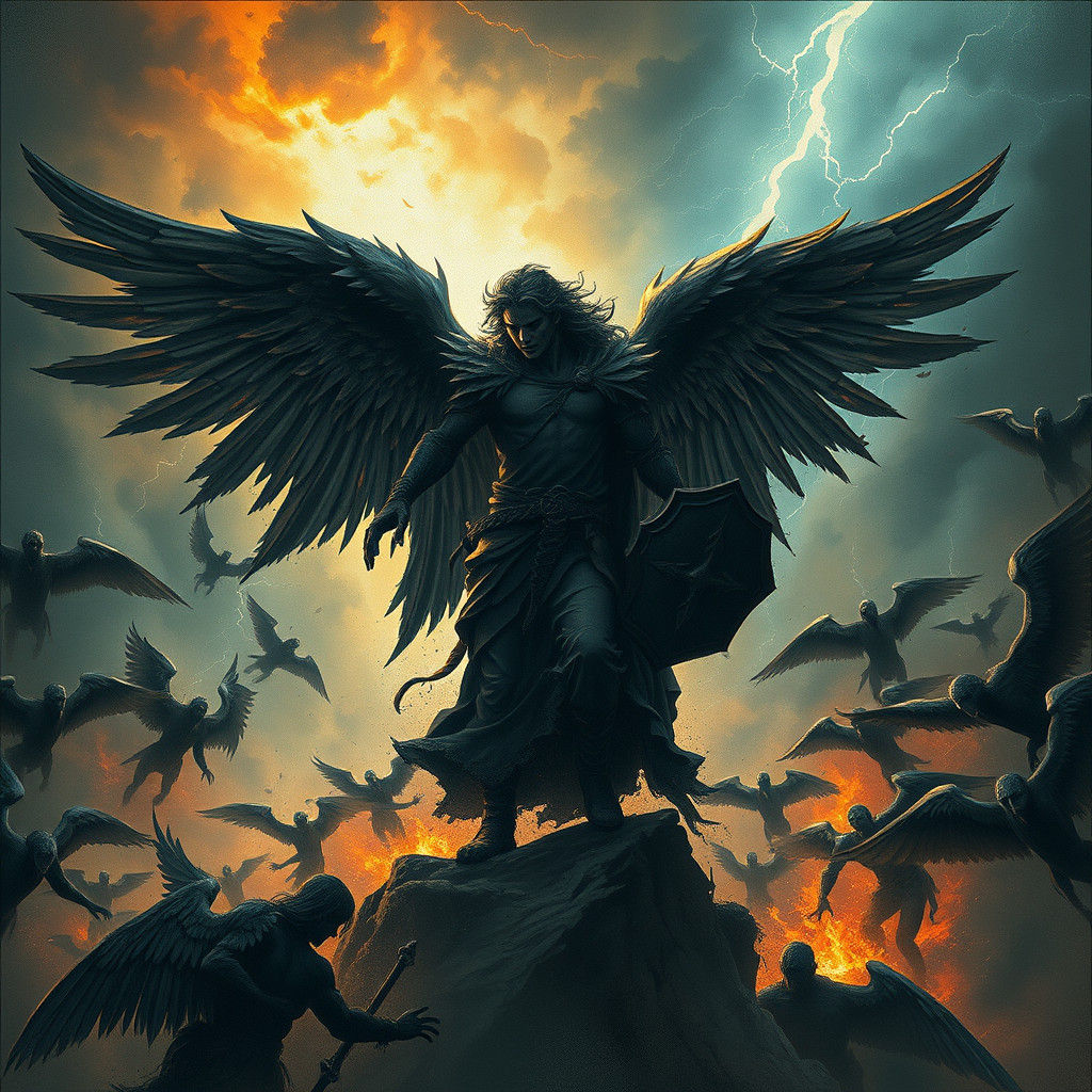 Gothic Archangel Battles in Heaven and Hell