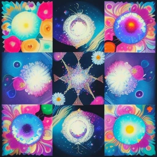 Collage Bagua - Feng Shui