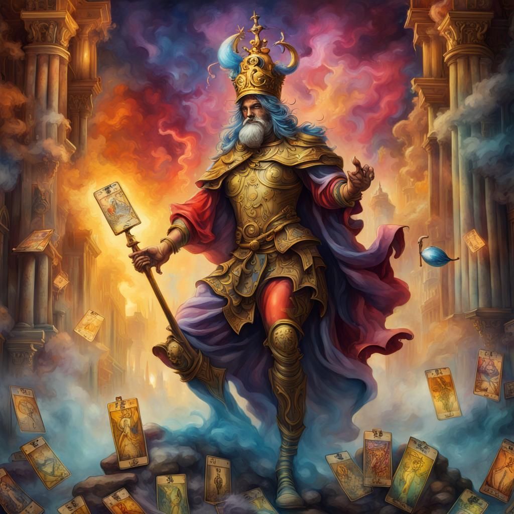 The Fool Tarot Card: World Protector in Graffiti Art