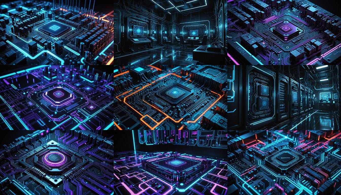 Futuristic Quantum Computer System