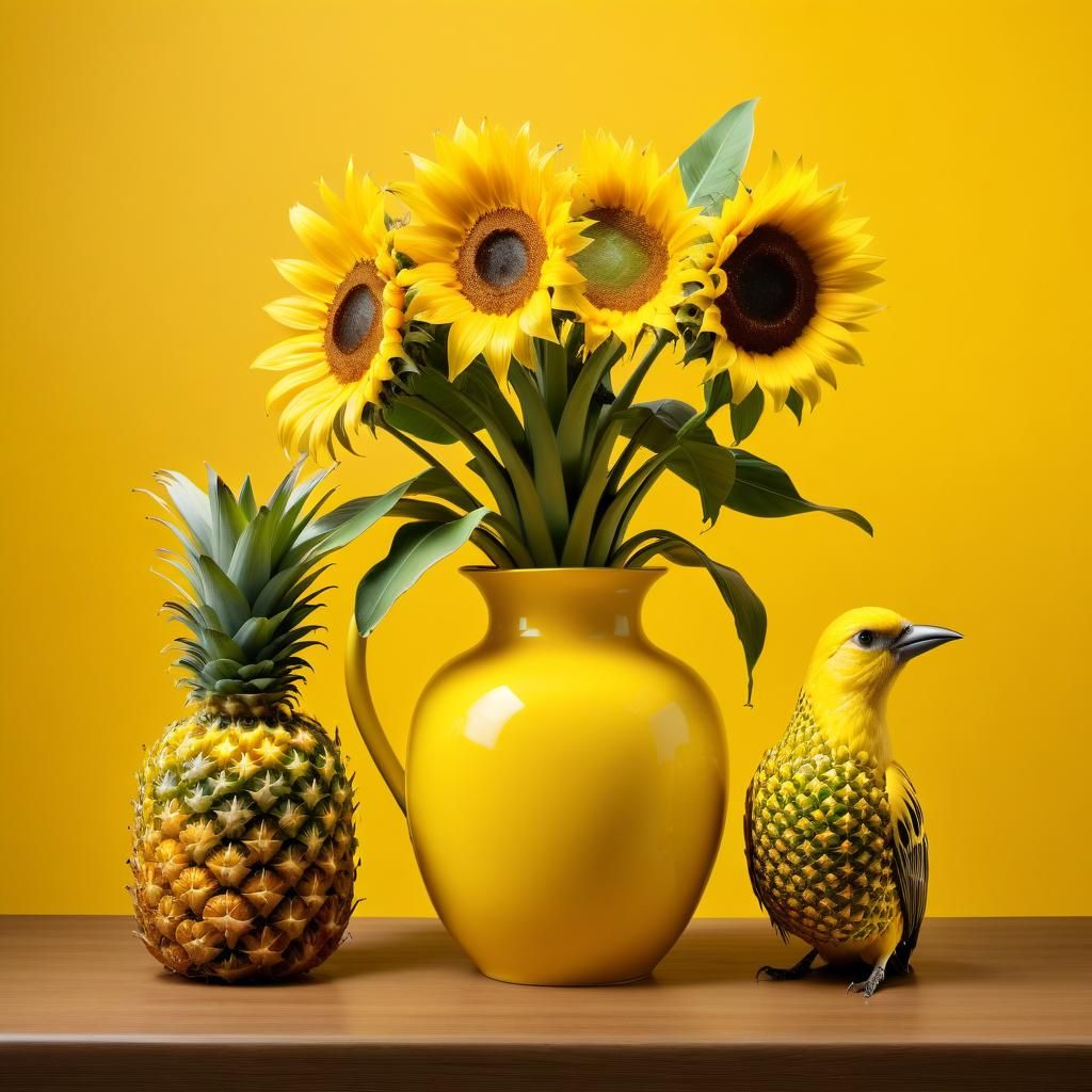 Pineapple bird