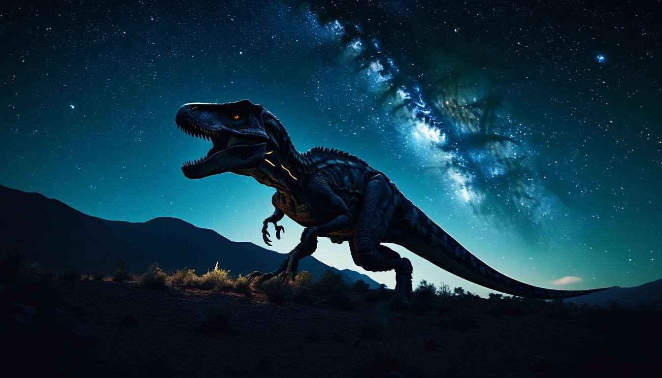 Epic Cinematic Galaxy Masterpiece in Film Grain