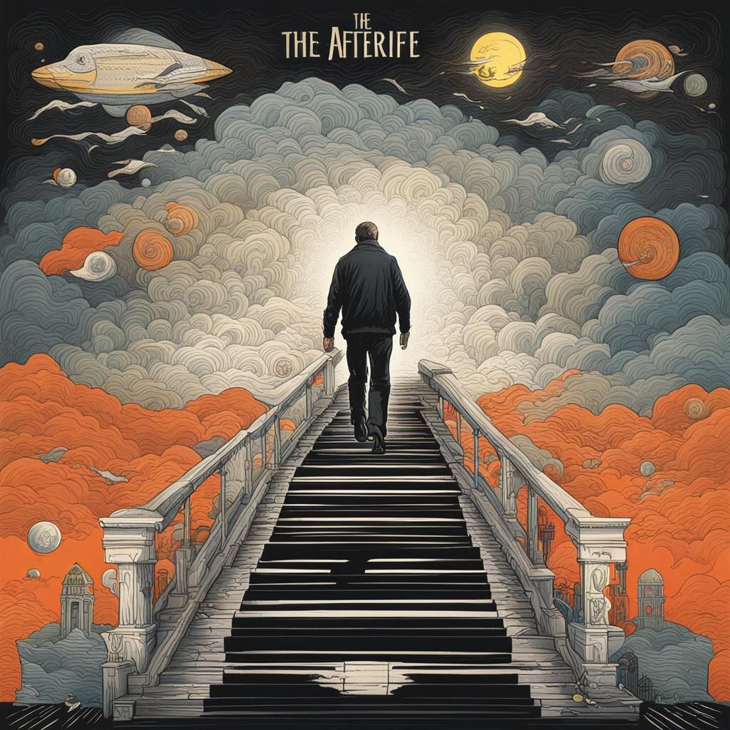 Abstract Representation of The Afterlife