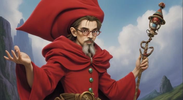 AI Image of Rincewind