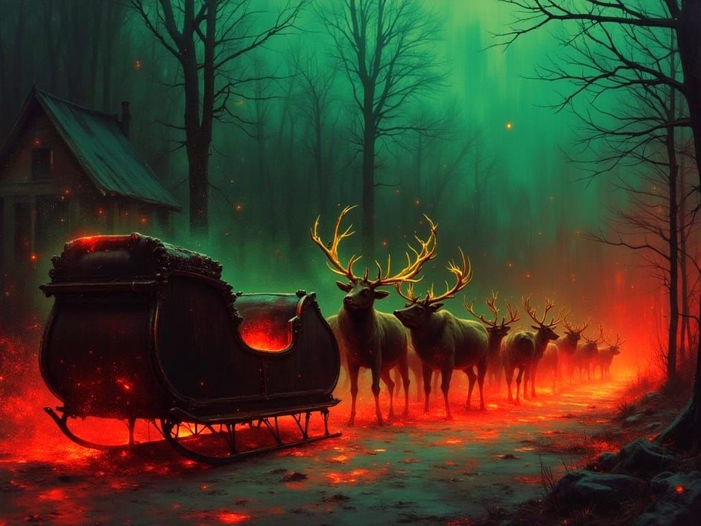 The night Santa spontaneously combusted...