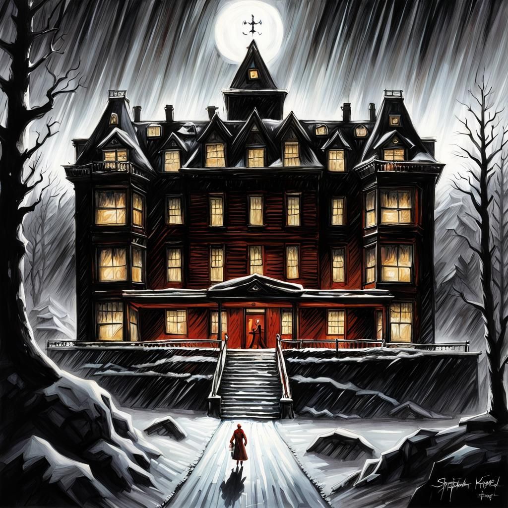 The Overlook Hotel: A Dark and Scary Vision