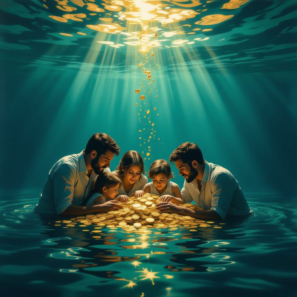 Families Drowning in Gold Amidst Turbulent Waters