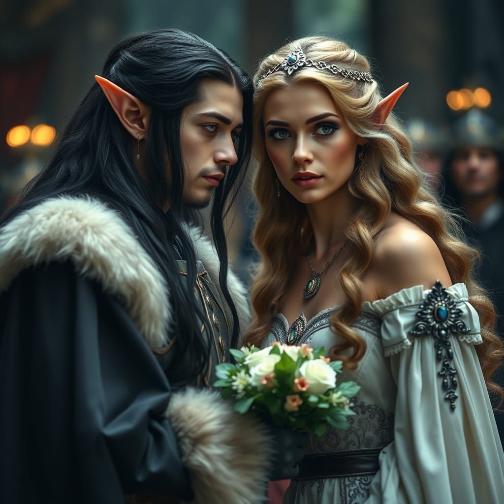 Elf King and Human Princess Royal Marriage