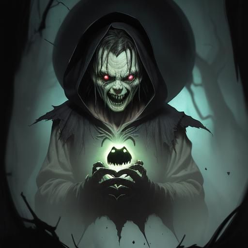 Sinister Oogie Boogie, Dark Fantasy Art