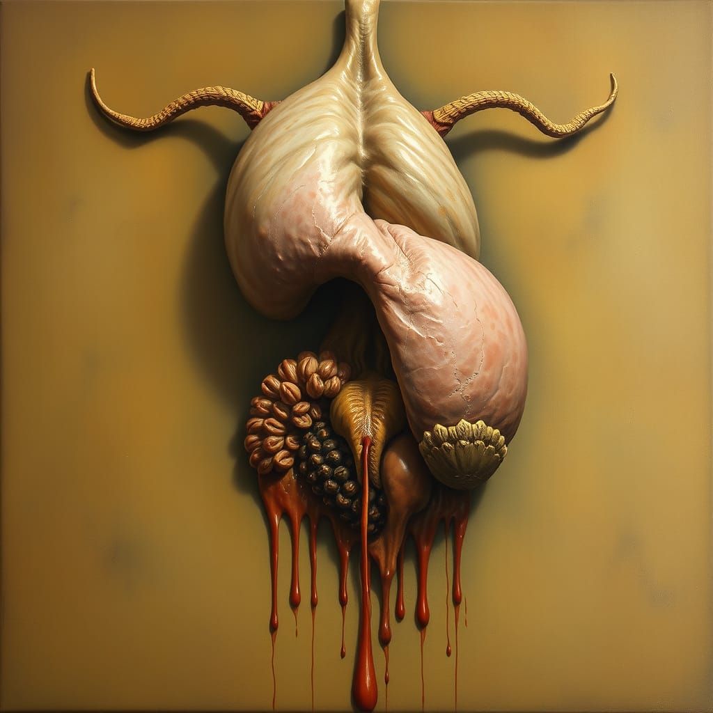 Surreal Melting Form as Visceral Experience