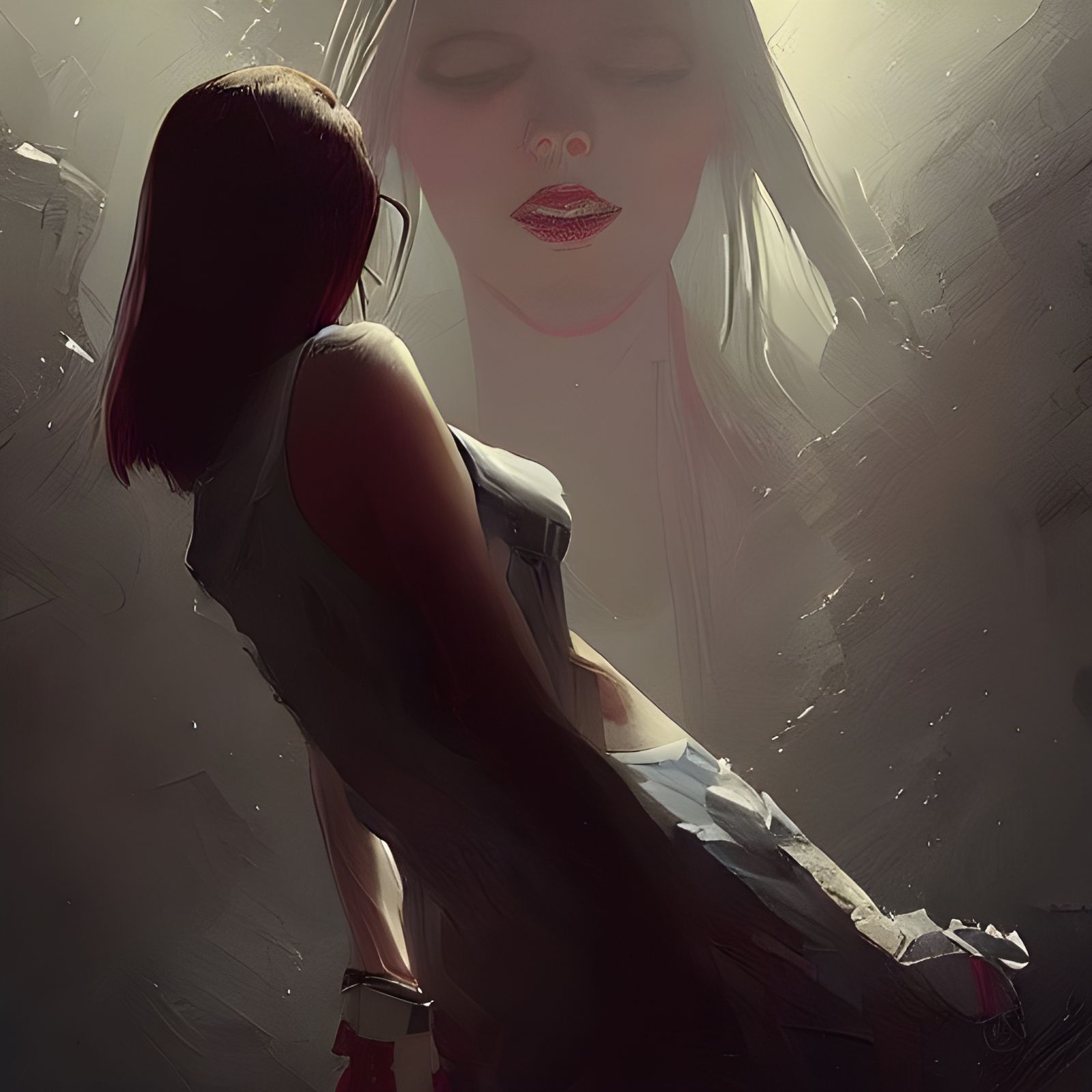 Sinister Garbage Rhythm in Dark Fantasy Style