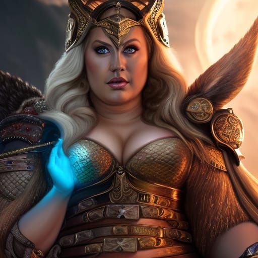 Viking Warrior Woman