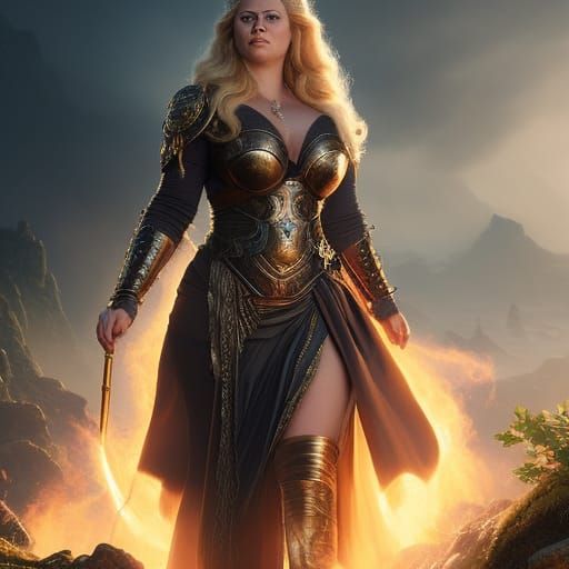 Viking Warrior Woman