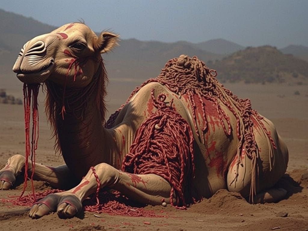 Cursed Undead Zombie Camel