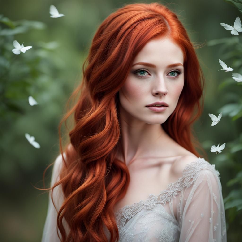 Magical Redhead Portrait