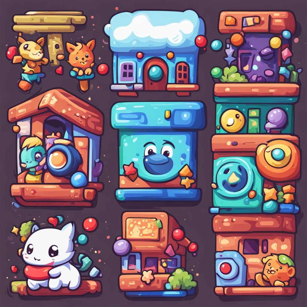 My Little Pogchamp: Affectionate Cartoon Character