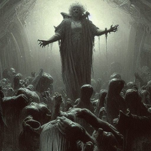 McDonalds: A Horror Vision in Doré Style