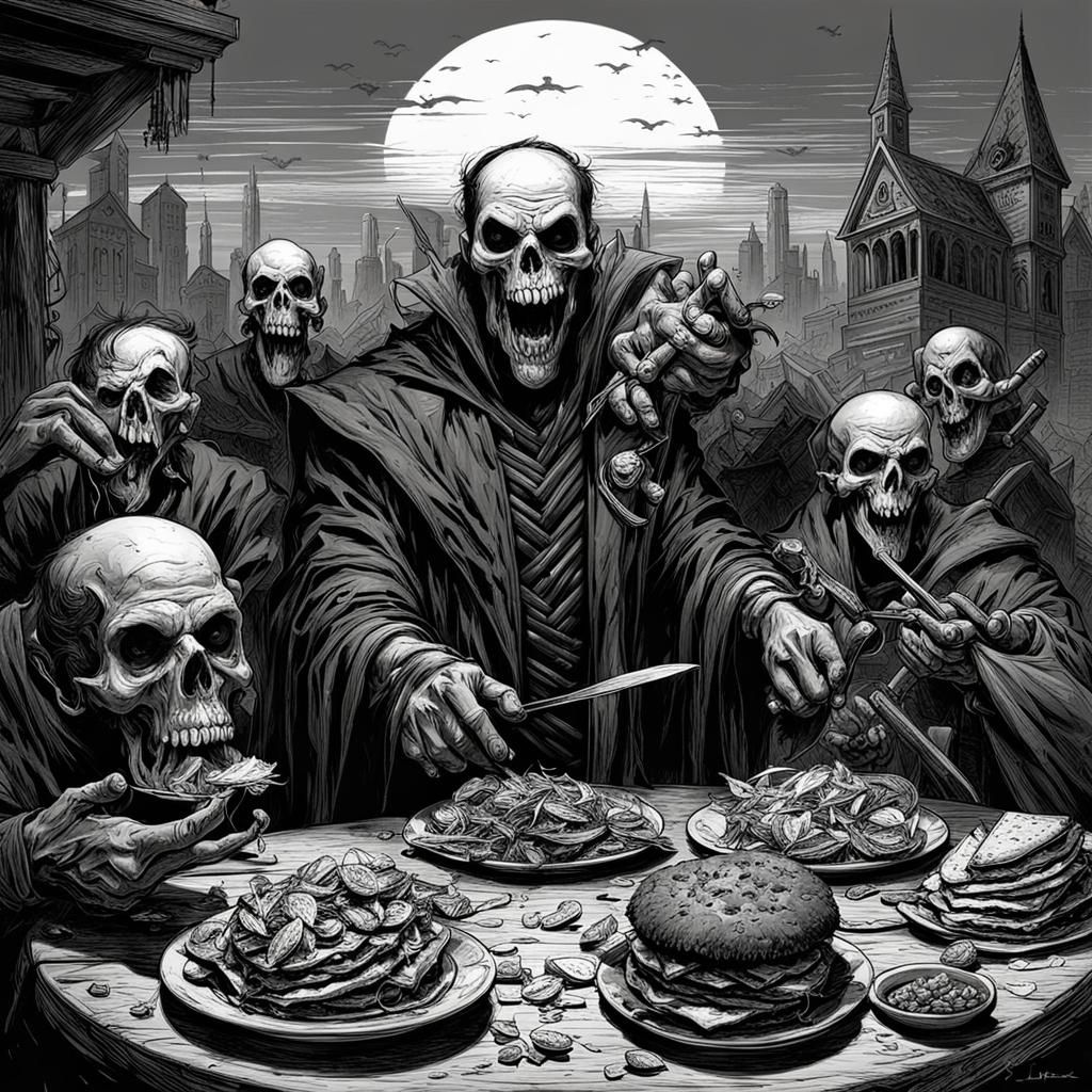 Sinister Underscores: Digital Painting