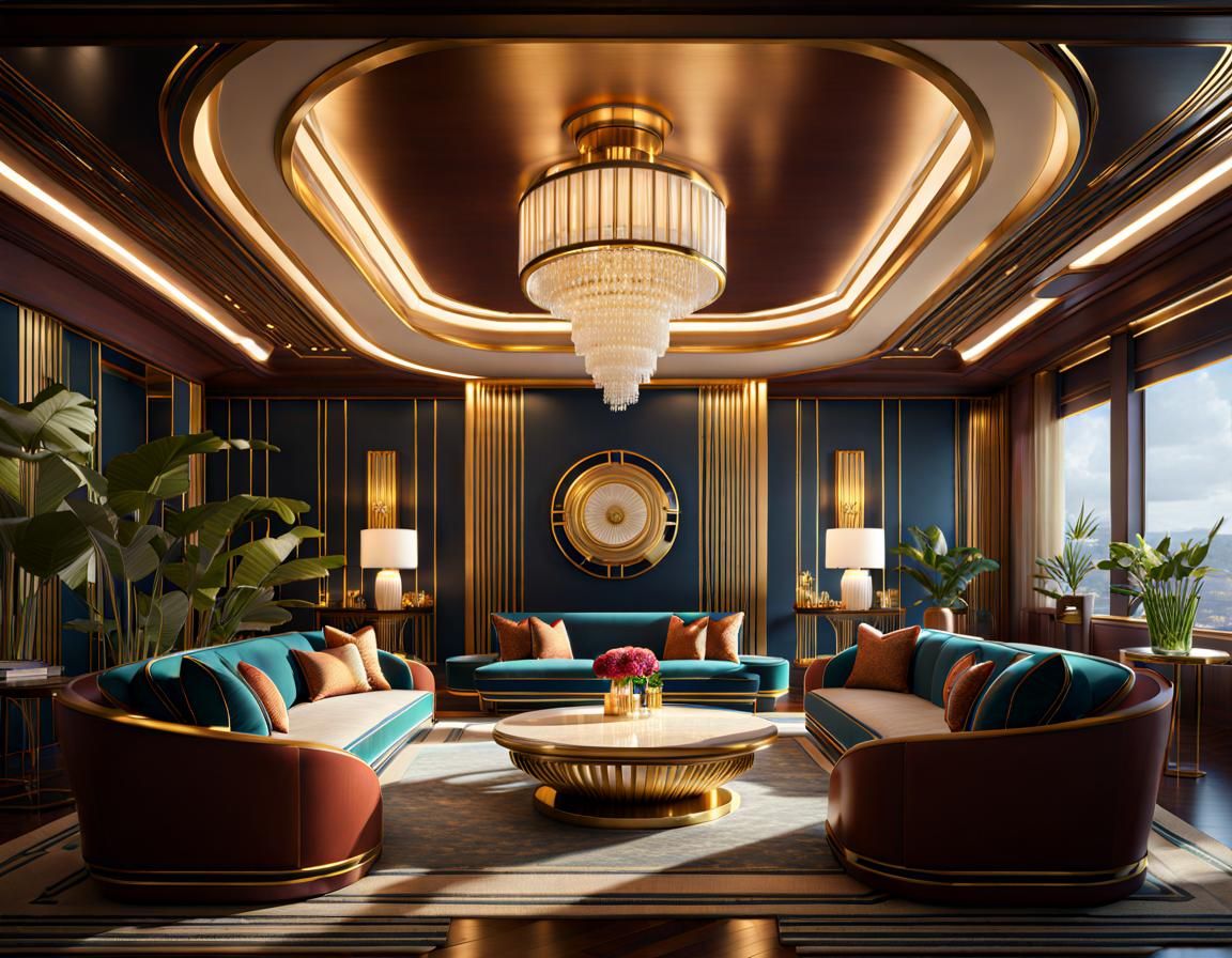 Art deco luxury hotel