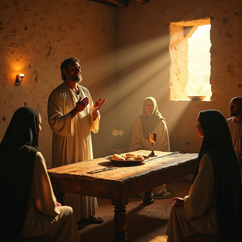 First Century Christian Eucharist Service in House-Church