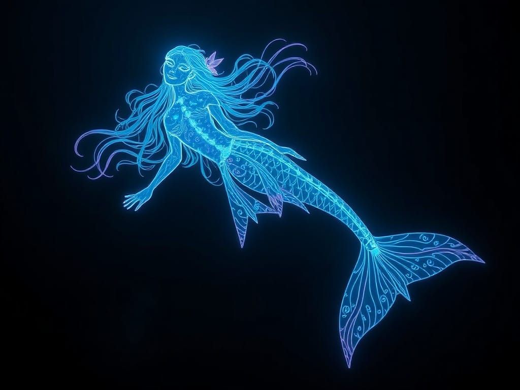 Siren of Glowing Oceans