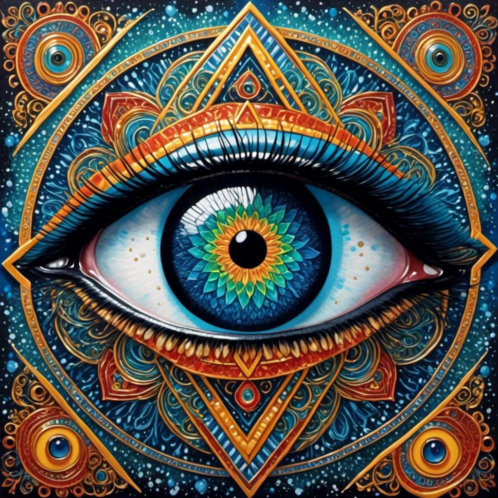 <lora:MandalaStyle:1.0>
Illuminati Mandala