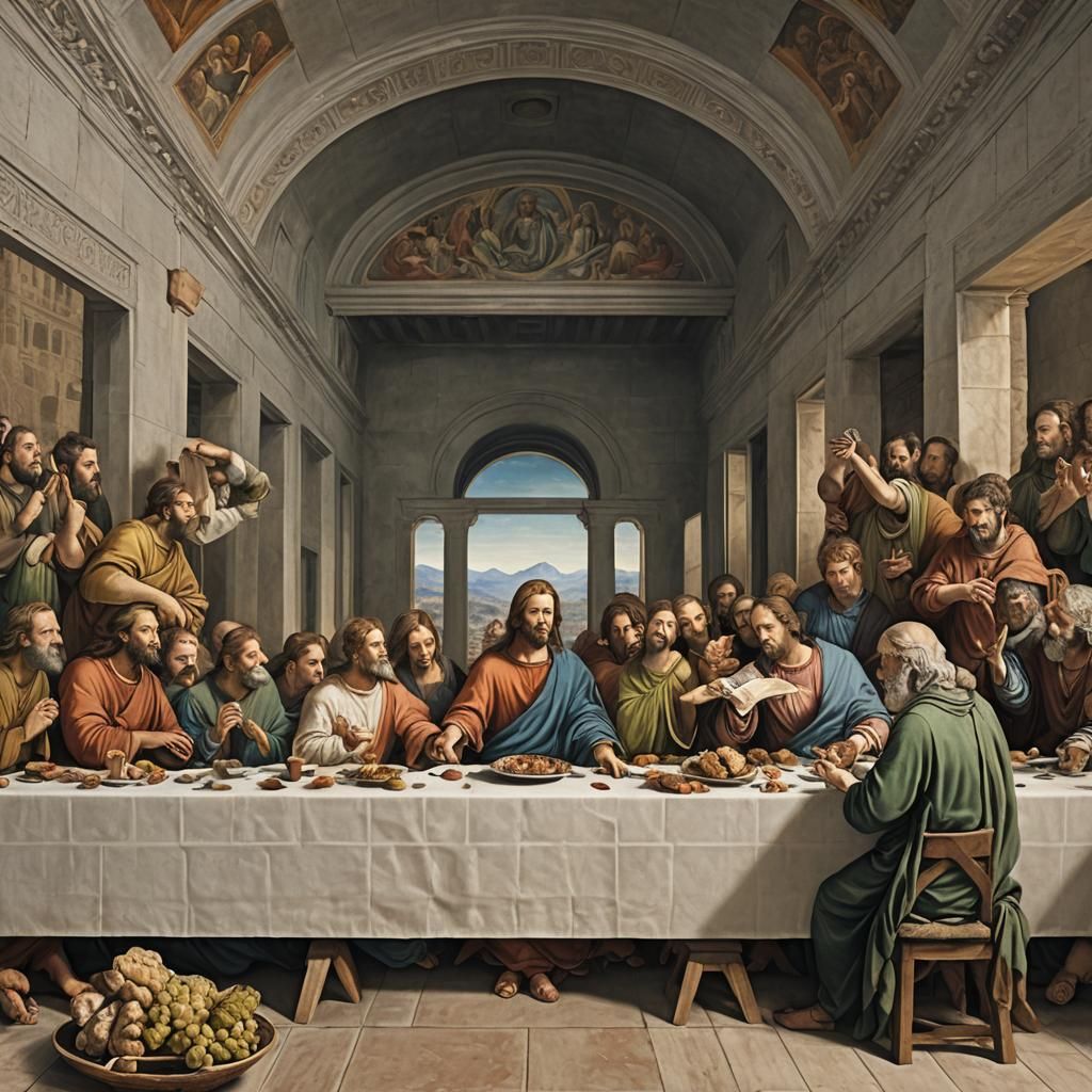 The Last Supper in Renaissance Style