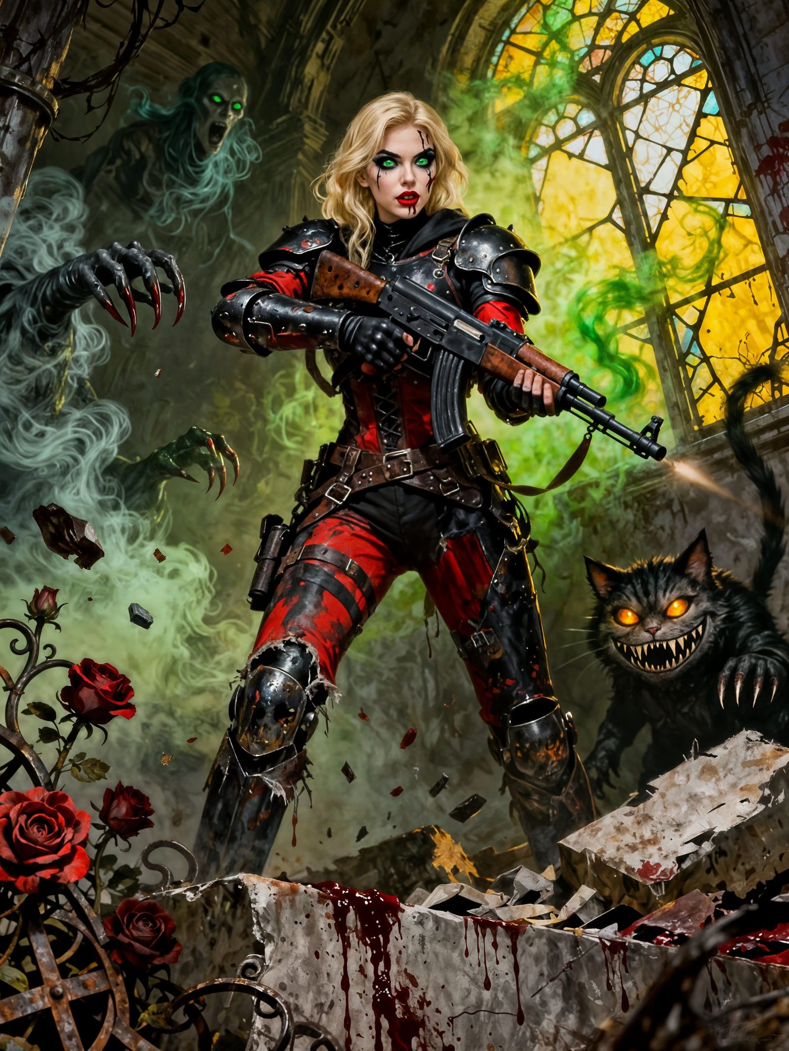 Gothic Alice in Post-Apocalyptic Wonderland