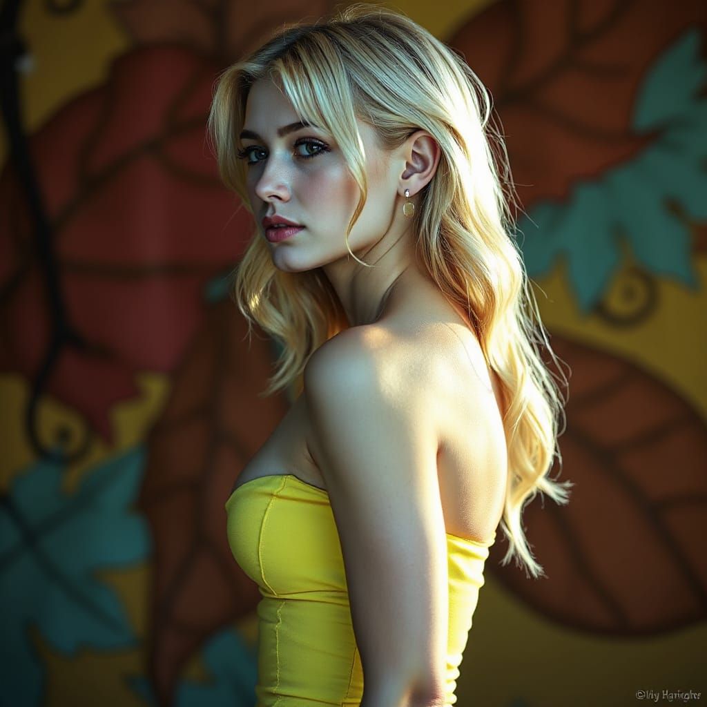 Weather Fairy in Hyperrealistic Digital Art Style