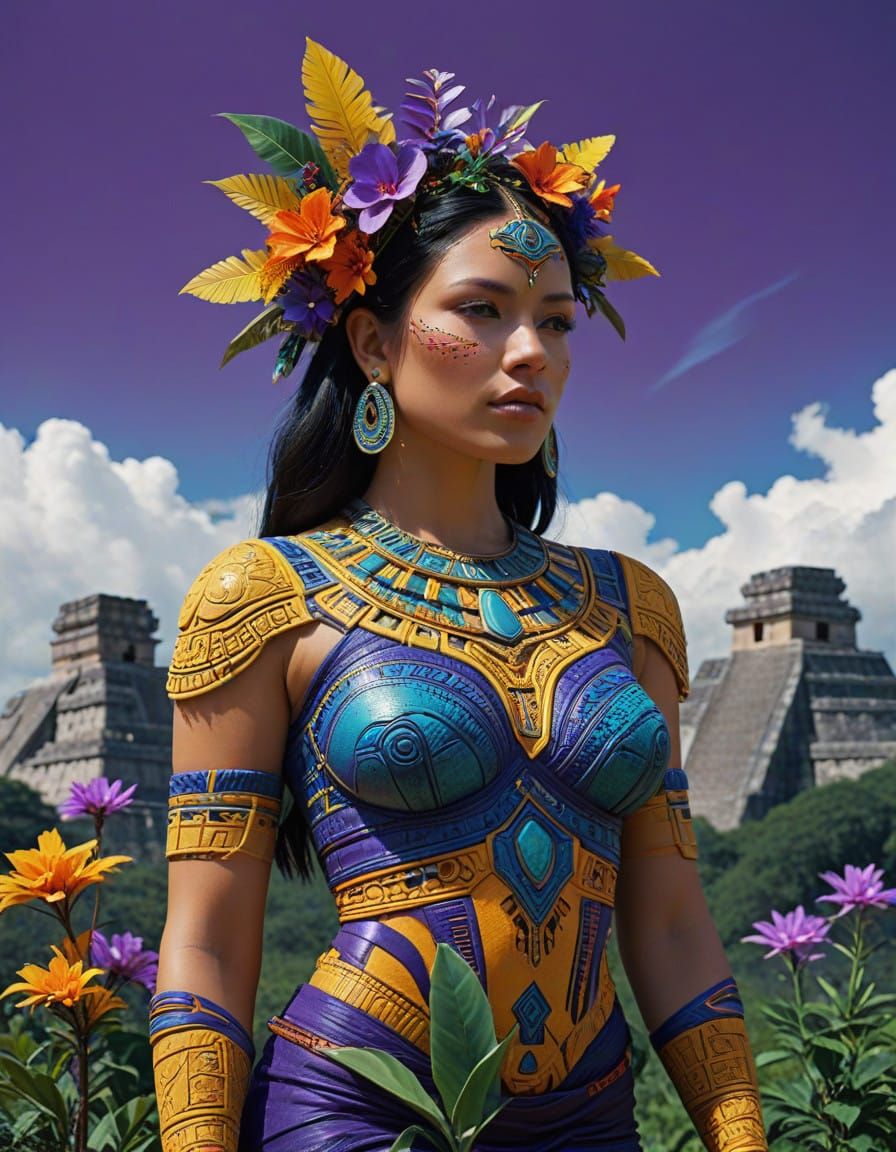 Ethereal Bloodscapes: A Cosmic Savannah Dream