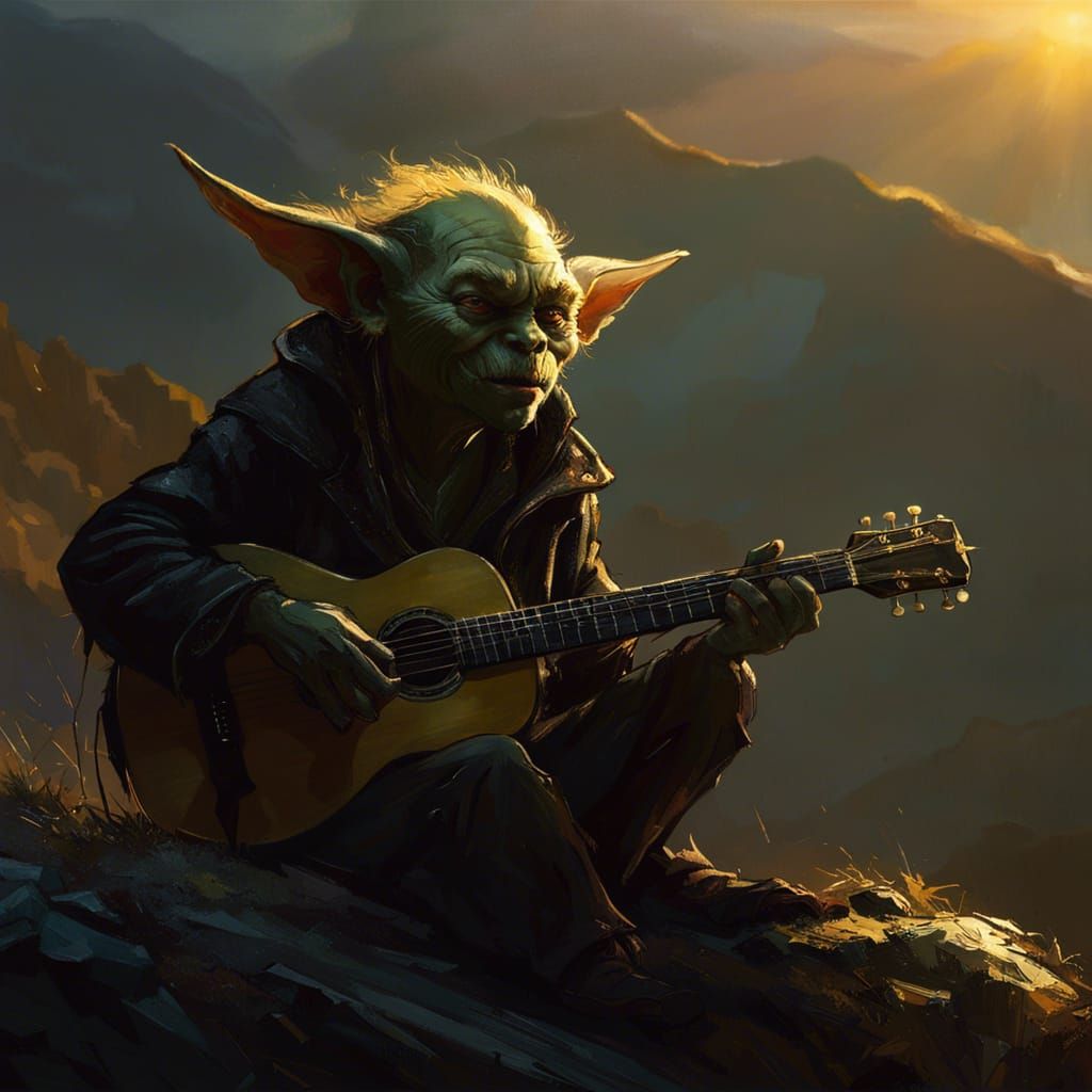 Goblin musician