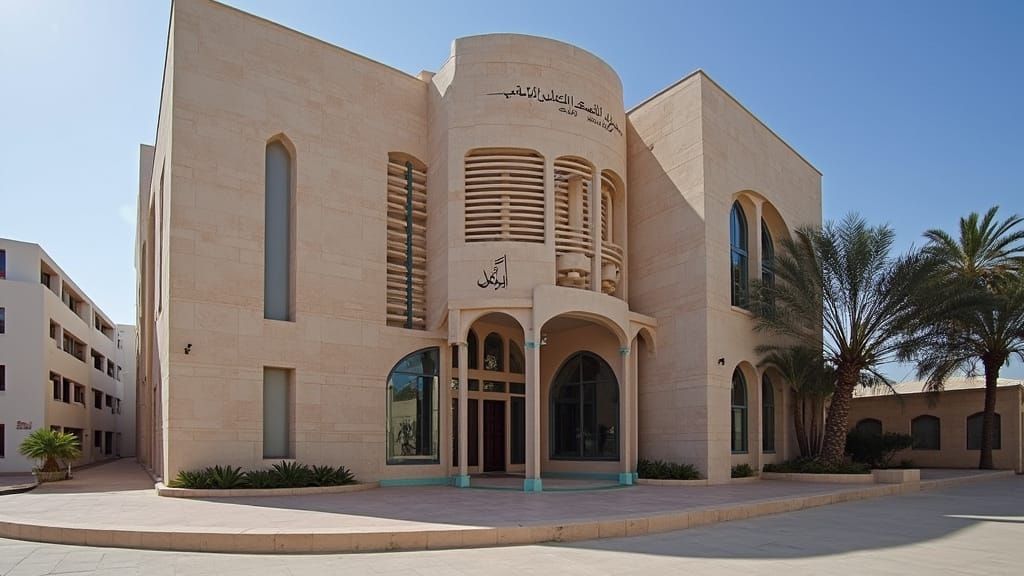 Modern Islamic Science Faculty Building Facade Redesign