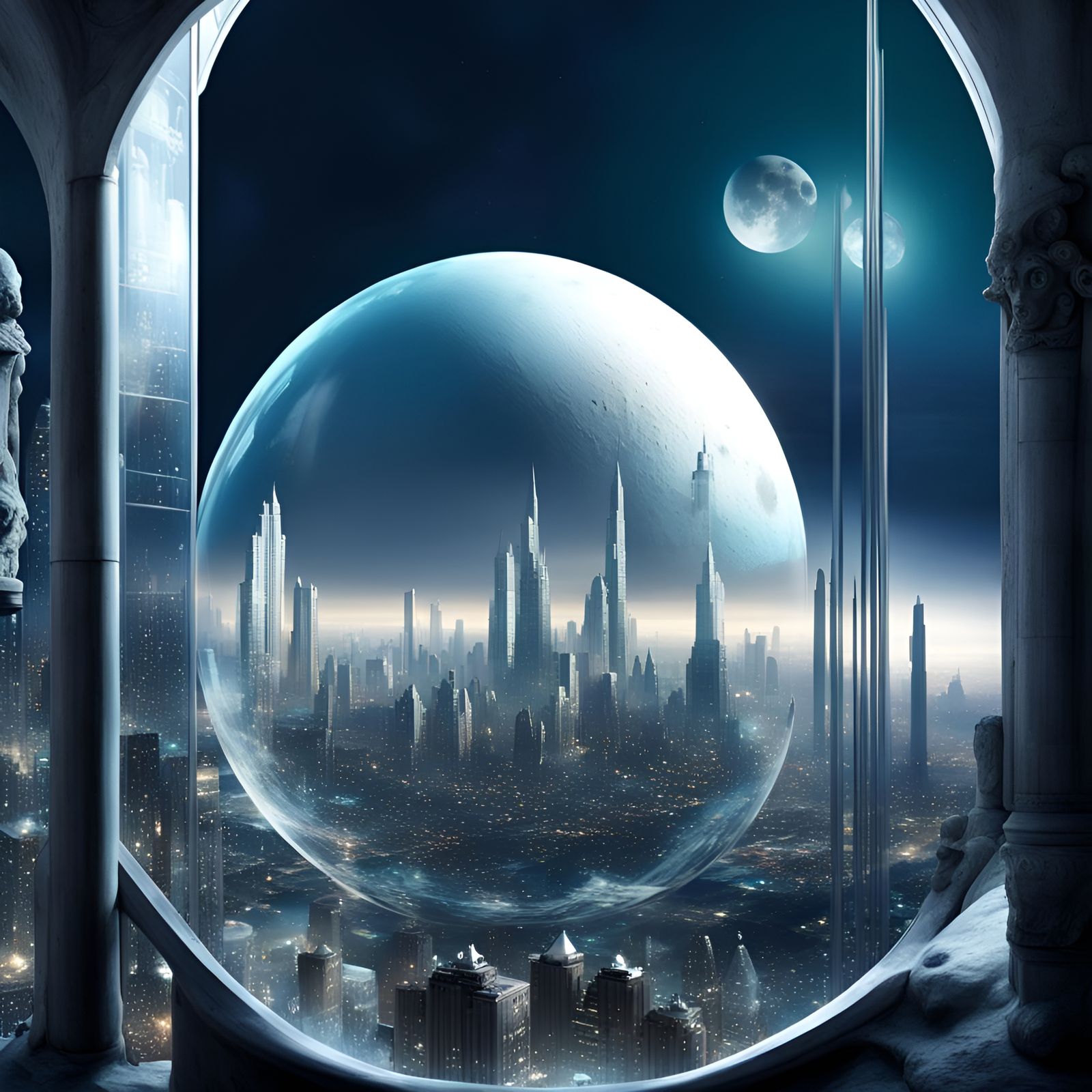 Futuristic Triton City Condo with Neptune View