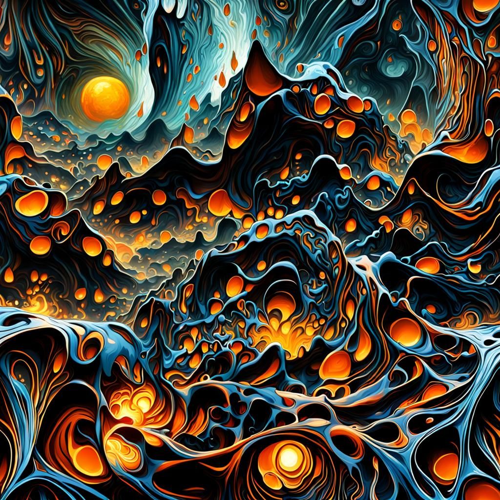 Fantastical Chaos in Deep Color: Matte Painting