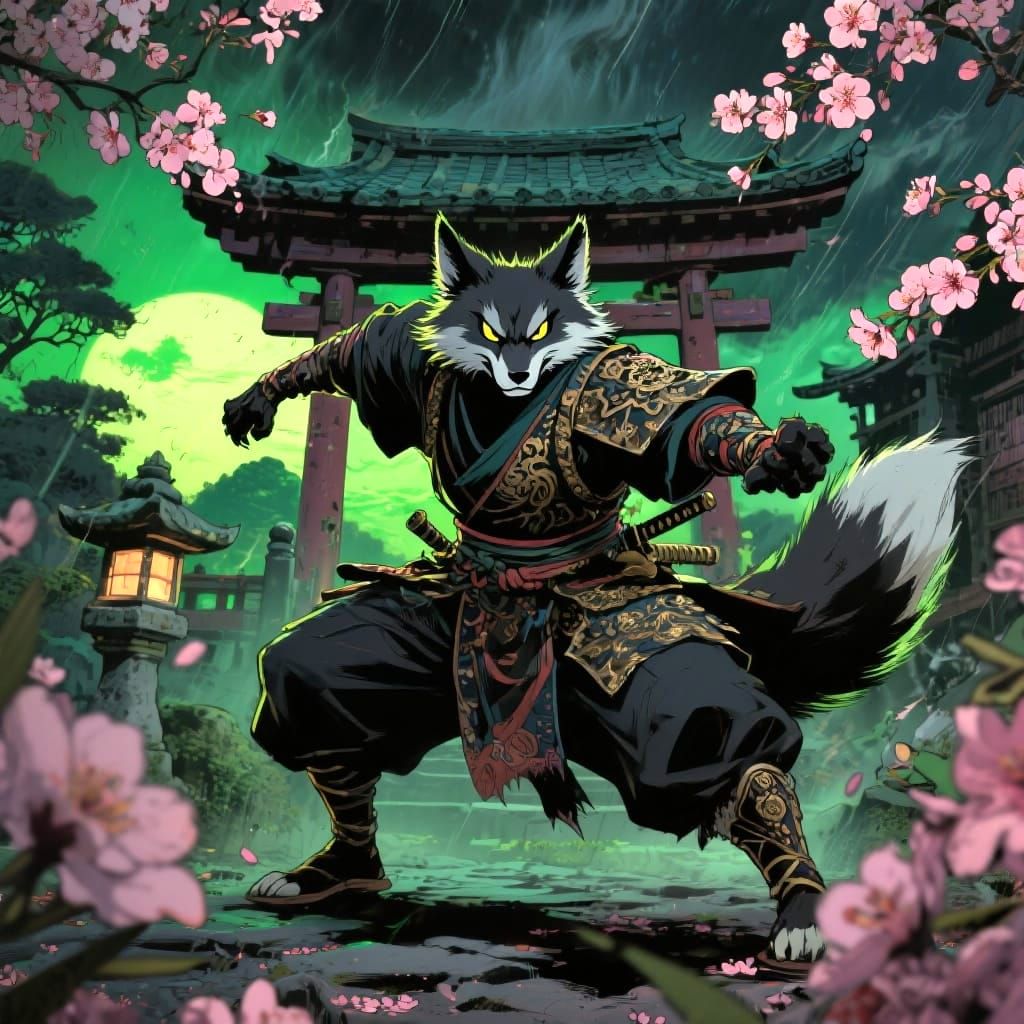 Dark Fox Legendary Ninja