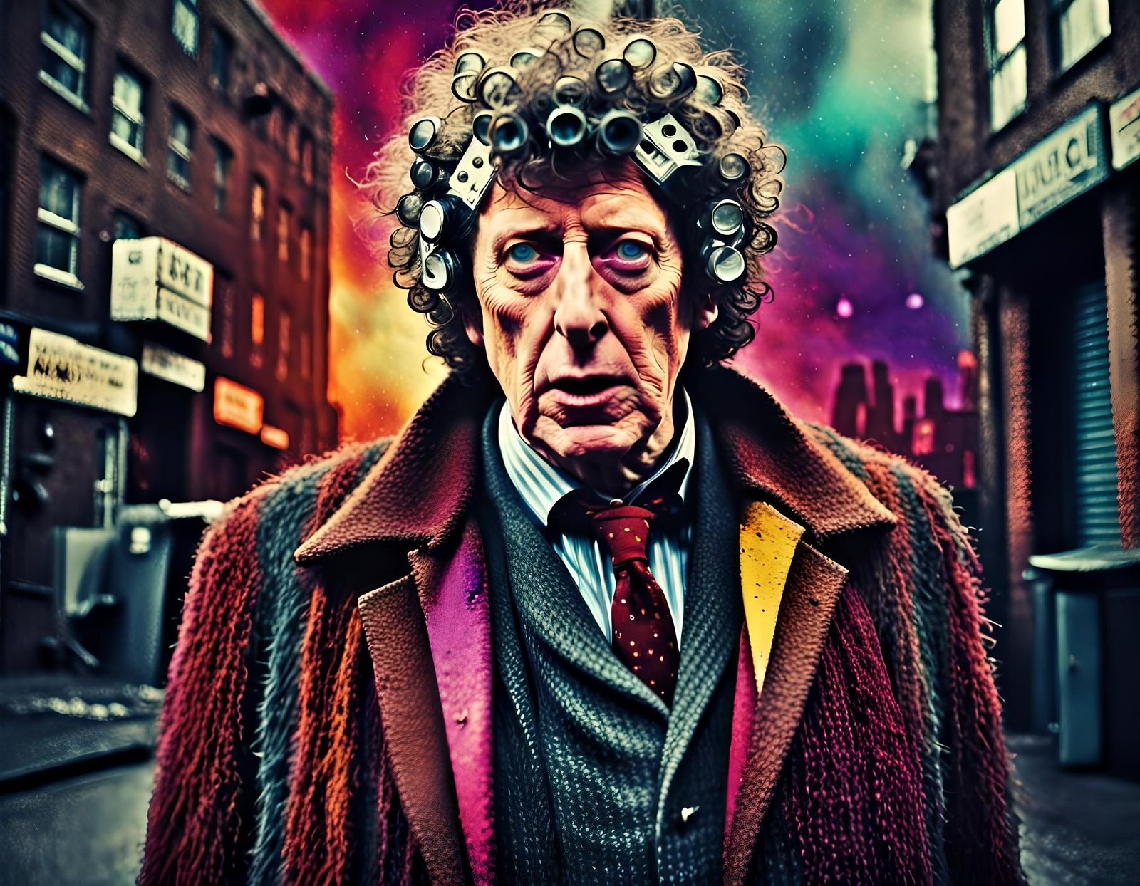Doctor Who: Tom Baker in Urbancore Style