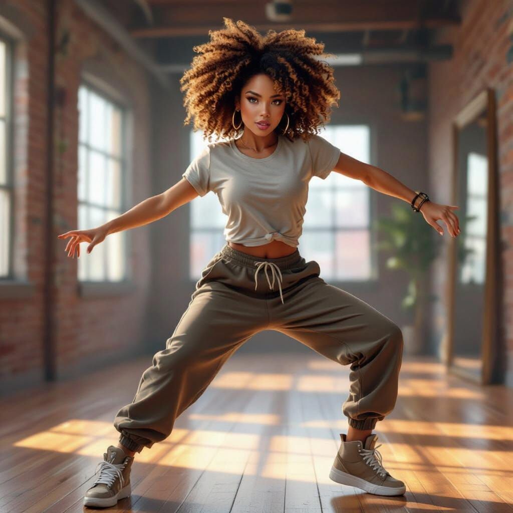 Hip Hop Dancer in Motion, Atlanta Dance Loft