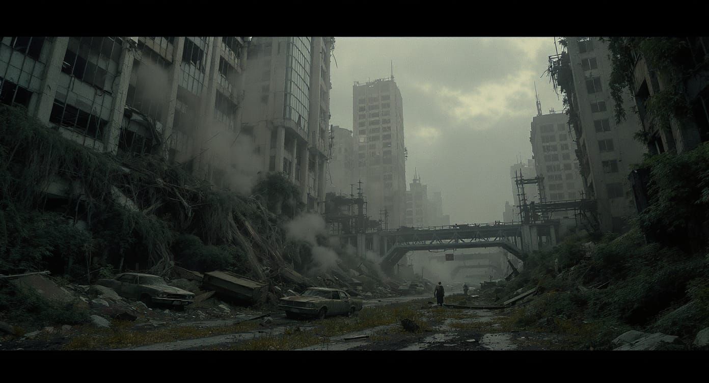 Post-Apocalyptic Metropolis: Cinematic Abandonment