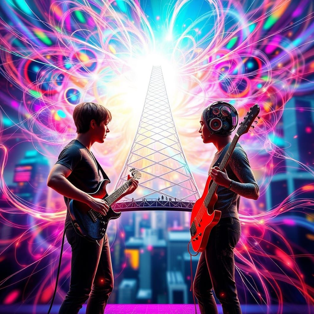 Musical Harmony in Futuristic Harmony