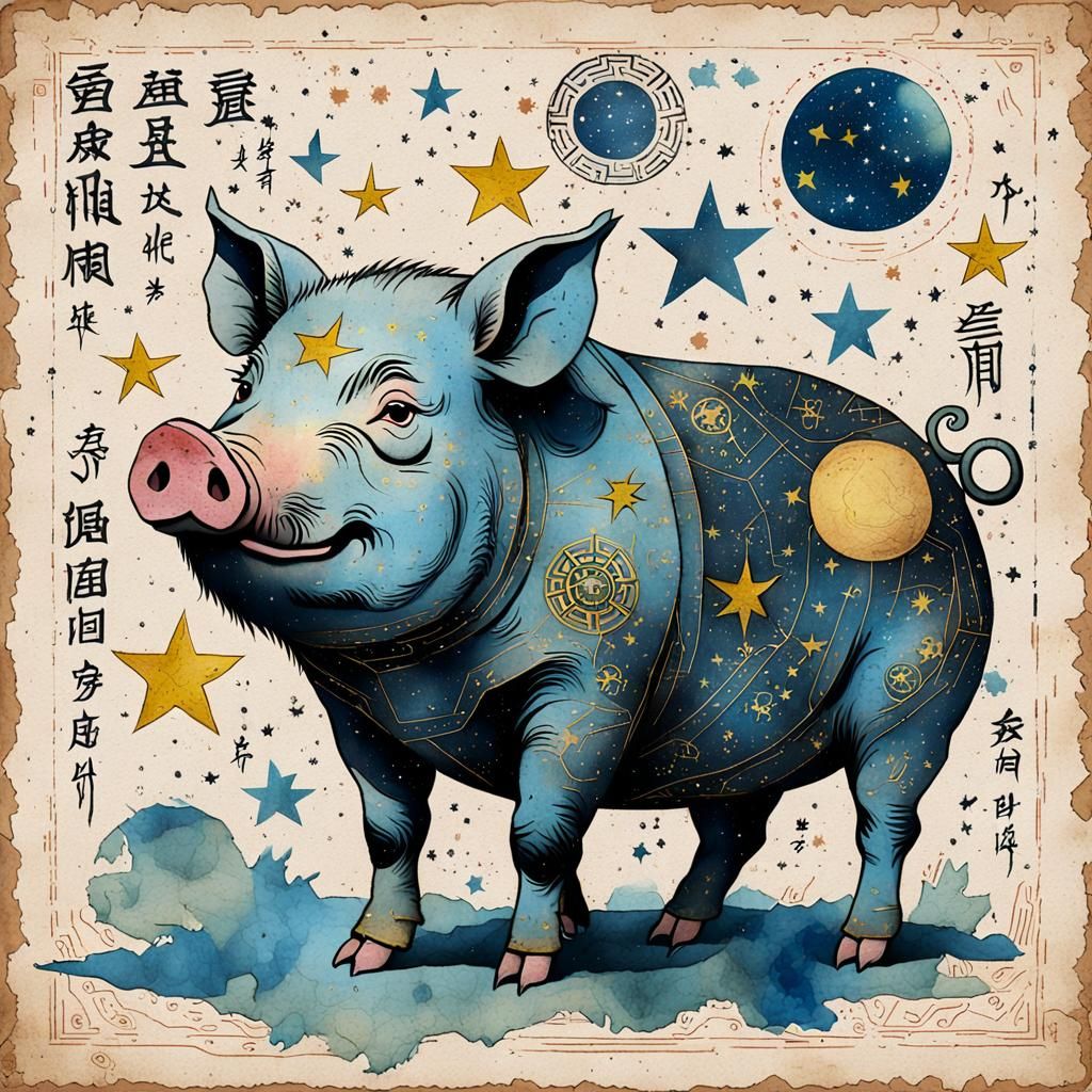 🐷Chinese Zodiac Sign : Pig 🐖